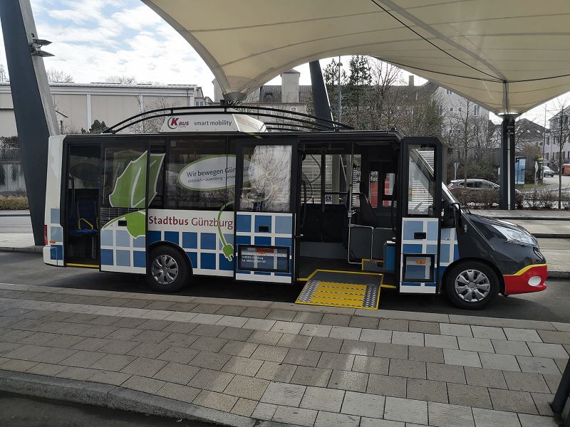 Arktur Bus für Personenbeförderung, Elektro-Minibus, Elektro