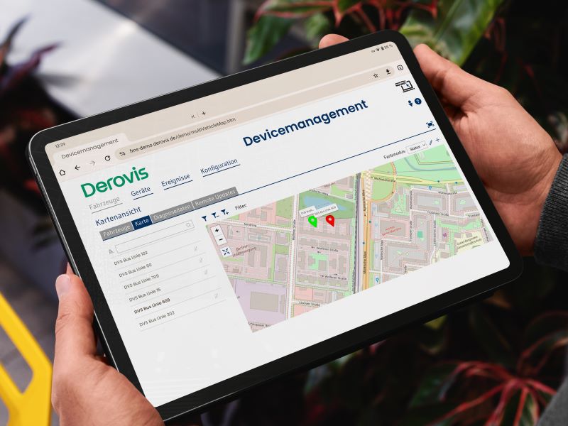 Mit dem »DMS« lassen sich beispielweise auch automatische Benachrichtigungen, Live-Besetztgradanzeigen oder Live-Videostreams einrichten (Bild: Derovis).