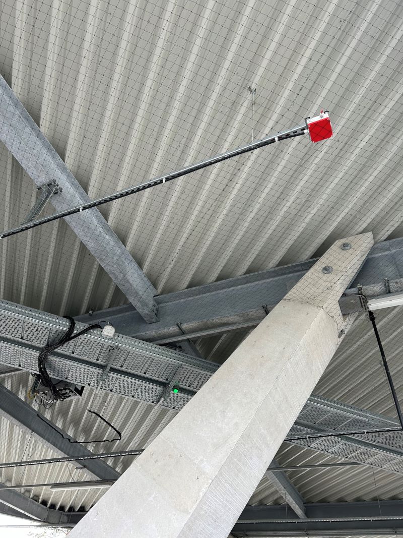 Eine Temperaturabweichung wird optisch angezeigt und an direkt an die Brandmeldeanlage kommuniziert (Bild: VAG/Securiton).